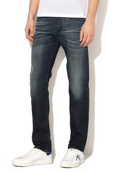 Diesel Blugi slim fit cu croiala conica Buster Barbati