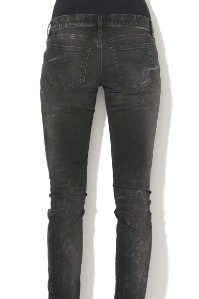 Diesel Blugi super skinny fit cu talie joasa si aspect deteriorat 1 Femei