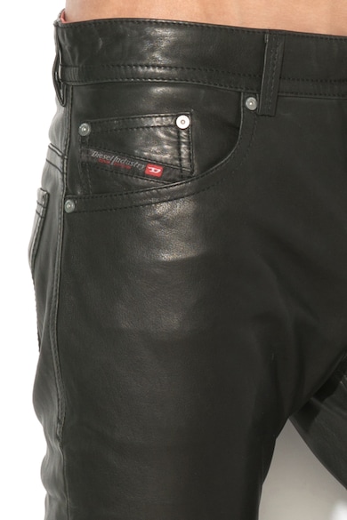 Diesel Pantaloni de piele Thavar Barbati