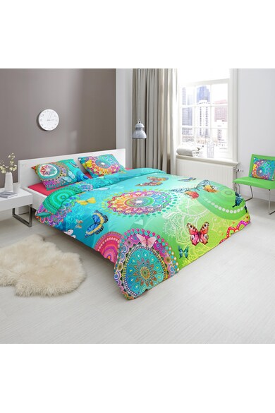 HIP Lenjerie de pat pentru 2 persoane Mystic  bumbac satinat 100%, 200x200 cm, multicolor Femei