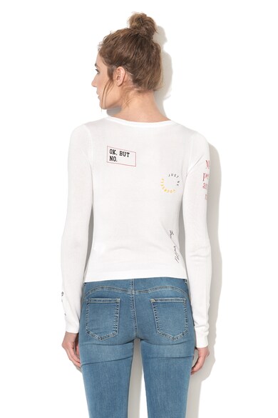 Tally Weijl Pulover din tricot fin cu model text Femei