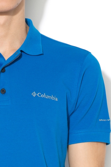 Columbia Tricou polo din pique pentru drumetii Cascade Range™ Barbati