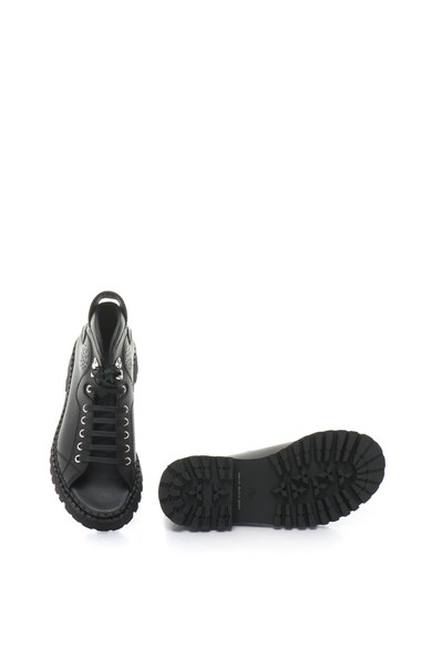 Diesel Black Gold Ghete de piele cu varf decupat Prometheus Femei