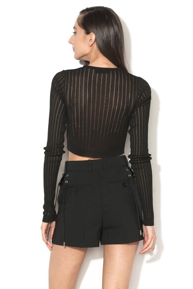 Diesel Black Gold Bluza crop tricotata fin Femei