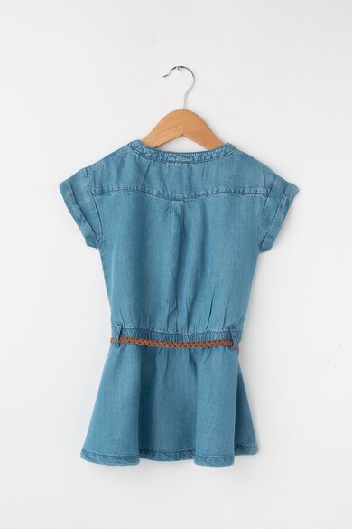 Z Kids Rochie evazata, de chambray, cu o curea Fete