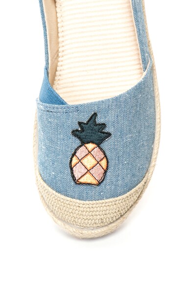 ROXY Espadrile cu aspect de denim Femei