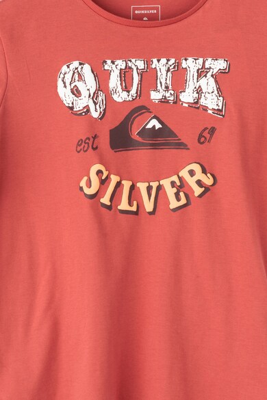 QUIKSILVER Tricou regular fit cu logo cauciucat Baieti