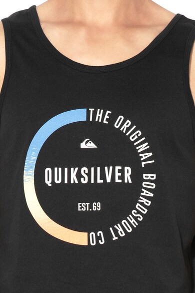 QUIKSILVER Regular fit logómintás top férfi