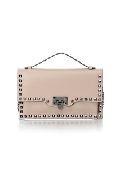 Antonia Moretti Geanta crossbody de piele cu tinte Femei