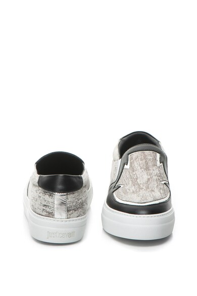 JUST CAVALLI Pantofi slip-on de piele Barbati