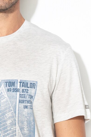 Tom Tailor Tricou regular fit cu imprimeu grafic 1 Barbati