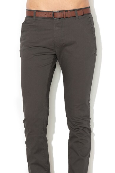 Tom Tailor Pantaloni skinny cu o curea Barbati