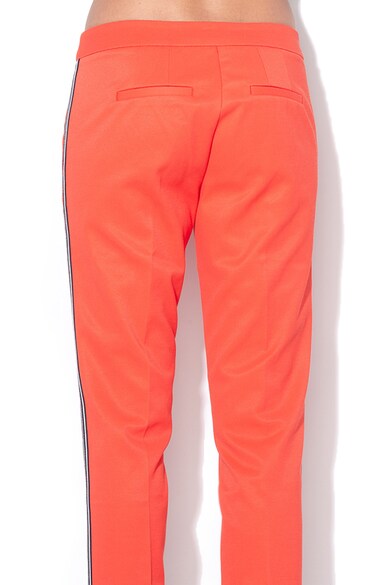 Tom Tailor Pantaloni crop cu garnituri tubulare laterale Femei