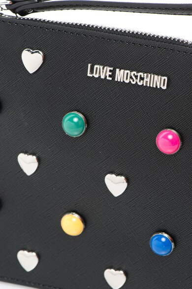 Love Moschino Geanta plic cu bareta metalica din lant Femei