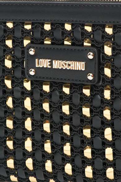 Love Moschino Geanta plic cu bareta metalica din lant Femei