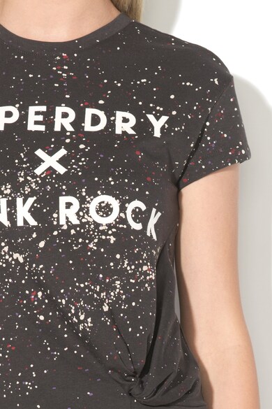 SUPERDRY Tricou cu aspect pictat Splatter Femei