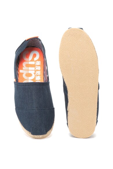 SUPERDRY Espadrile cu aspect de denim Femei