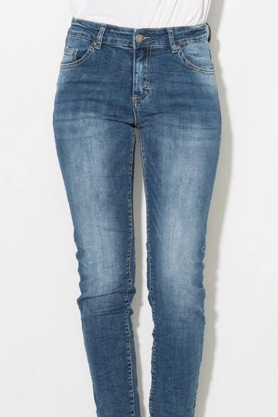 Zee Lane Denim Blugi skinny cu aspect decolorat Femei