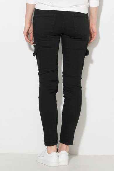 Zee Lane Denim Pantaloni skinny cu buzunare cargo Femei