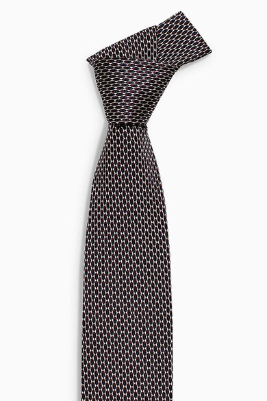 NEXT Mintás selyem nyakkendő férfi