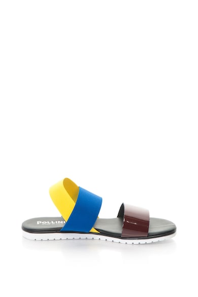 Pollini Sandale slingback colorblock Femei