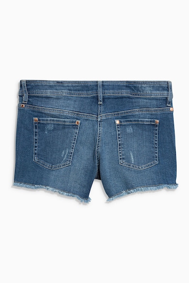 NEXT Pantaloni scurti din denim cu garnituri din dantela Femei