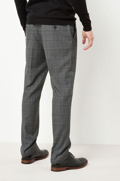 NEXT Pantaloni eleganti slim fit in carouri 3 Barbati