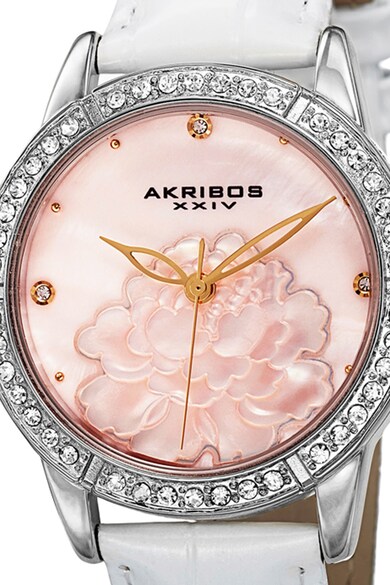 AKRIBOS XXIV Аналогов часовник с кристали Жени