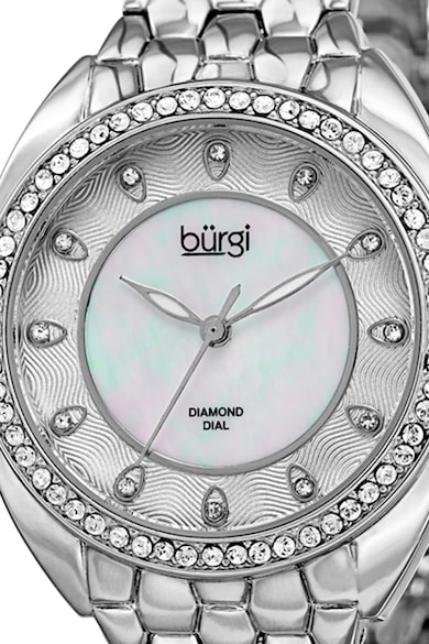 BURGI Часовник с диаманти на циферблата Жени