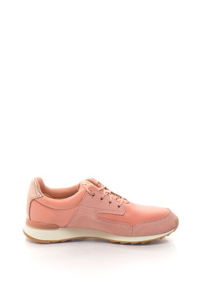 Clarks Floura Mix sneakers cipő bőrbetétekkel női