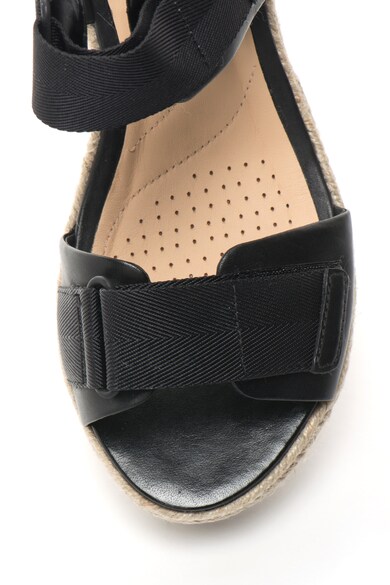 Clarks Sandale wedge cu garnituri din piele Palm Shine Femei