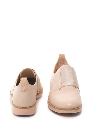 Clarks Pantofi slip-on din piele cu garnitura elastica Tri Form Femei