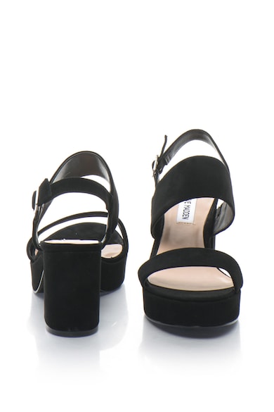 Steve Madden Sandale slingback din piele intoarsa cu toc masiv Reba Femei