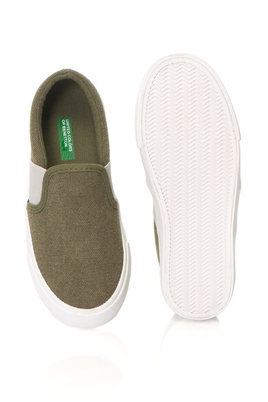 United Colors of Benetton Pantofi sport slip-on din panza Baieti