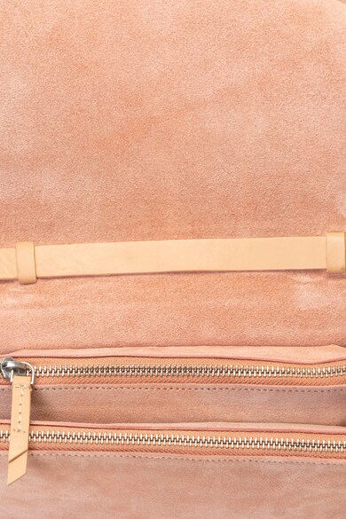 Clarks Geanta crossbody de piele si piele intoarsa Teddington Femei