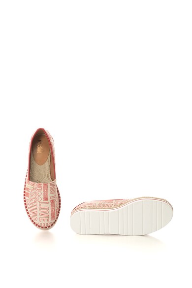 Love Moschino Espadrile cu imprimeu logo Femei