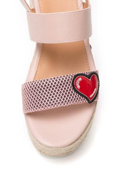 Love Moschino Sandale flatform cu aplicatii Femei