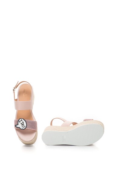 Love Moschino Sandale flatform cu aplicatii Femei