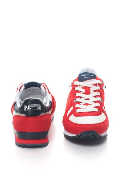 Pepe Jeans London Pantofi sport usori cu garnituri din plasa Sydney Basic Fete