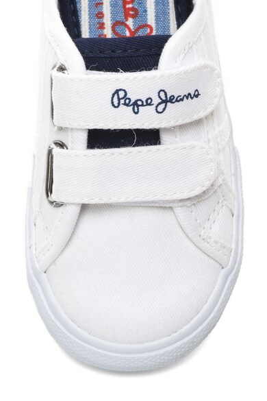 Pepe Jeans London Pantofi sport din panza cu brant moale Baker Basic Baieti