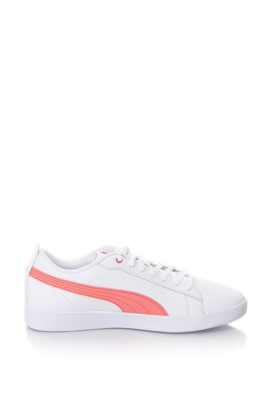 Puma Pantofi sport cu garnituri de piele Smash Femei