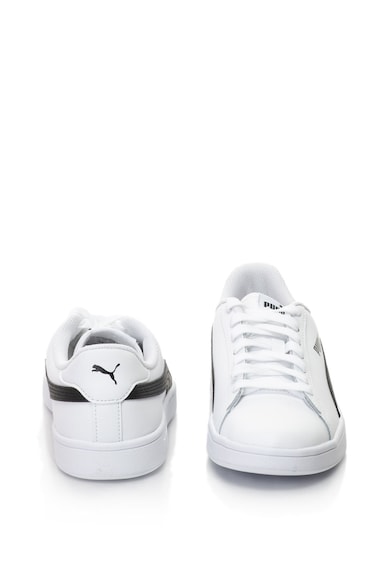 Puma Smash v2 L uniszex sneakers cipő bőr részletekkel női