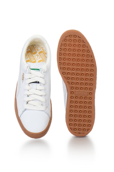 Puma Basket Classic Gum Deluxe uniszex bőr sneakers cipő férfi