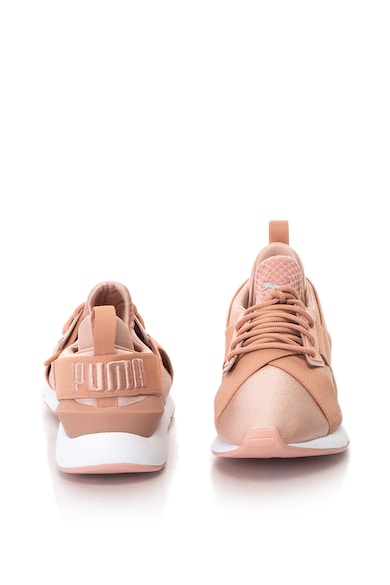 Puma Pantofi sport slip-on din satin cu branturi cu amortizare Muse Femei