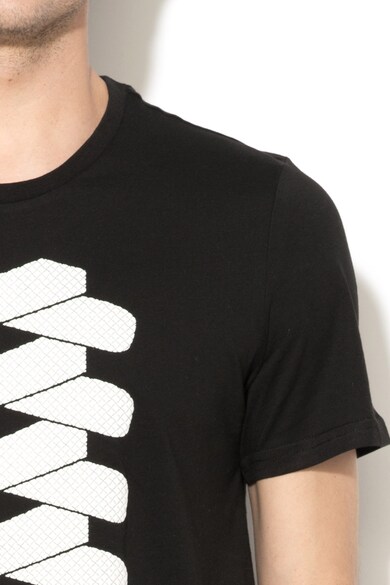 Puma Тениска от велур с гумиран дизайн Мъже