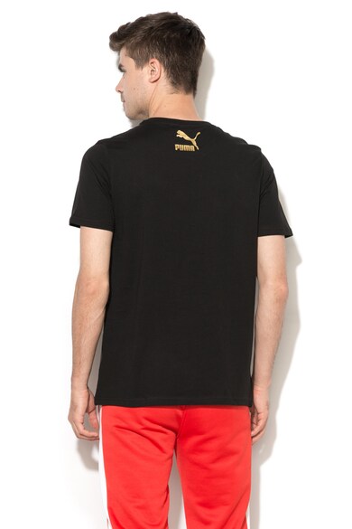 Puma Тениска от велур с гумиран дизайн Мъже