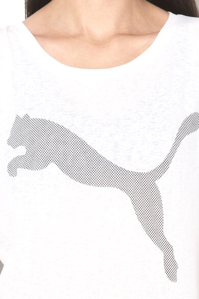 Puma Tricou lejer cu imprimeu logo, pentru fitness Femei
