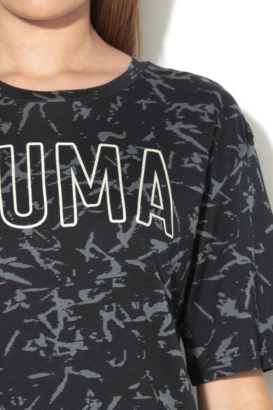 Puma Tricou relaxed fit cu imprimeu abstarct Fusion Femei