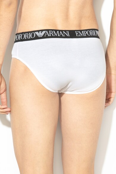 Emporio Armani Underwear Set de chiloti cu banda cu logo in talie - 2 perechi Barbati