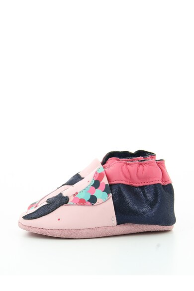 Robeez kids Botosei slip-on de piele cu detalii grafice Fete